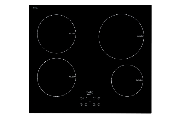 Induction Hob 60cm Black Glass