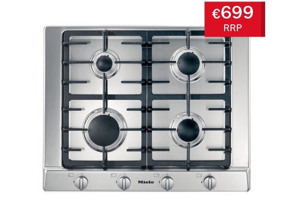 Gas Hob Stainless Steel Frame 4 Zone
