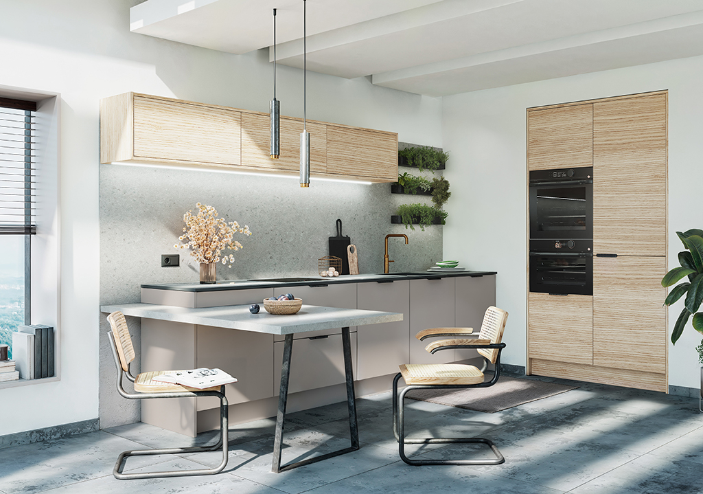 Montrose Taupe &amp; Oak