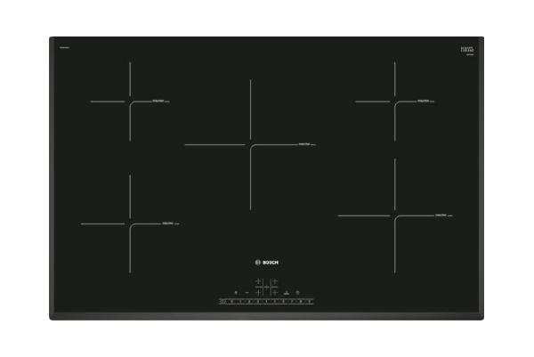 Induction Hob Black Glass